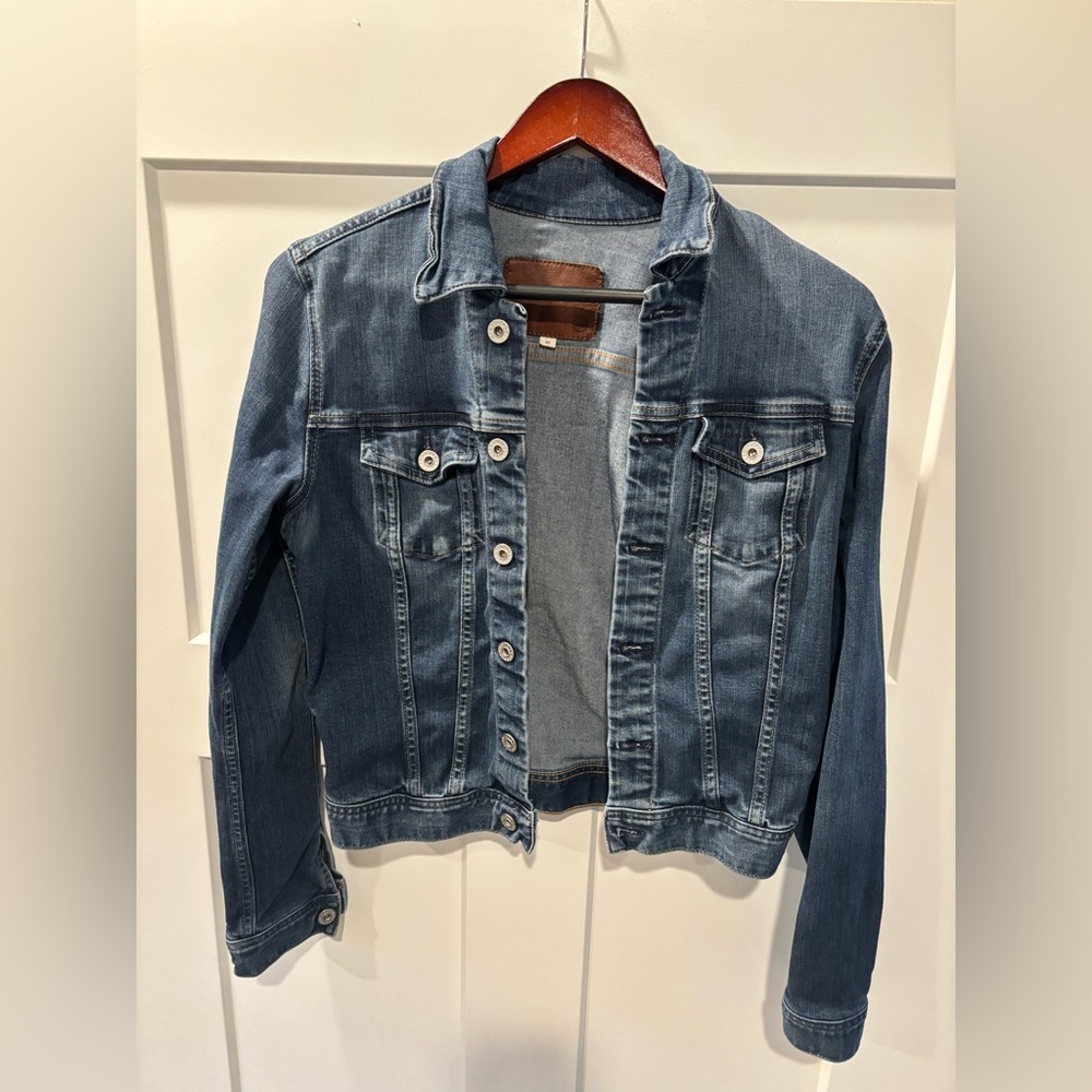 AG Adriano Goldschmied Blue Jean Jacket